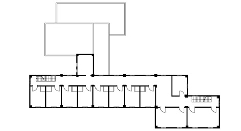 求道学舎　２階平面図